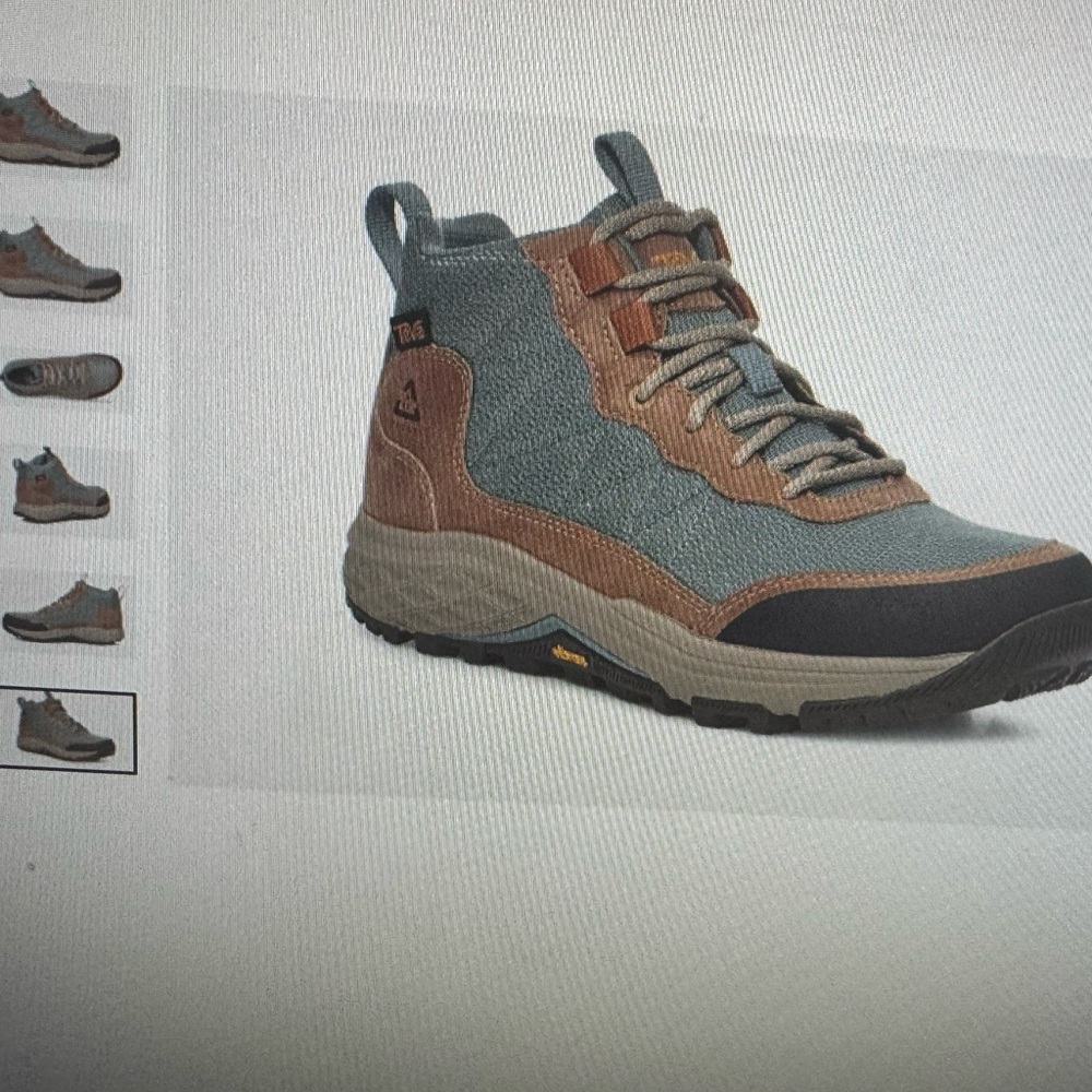 Teva Women's Athletic Shoes -light blue and Brown